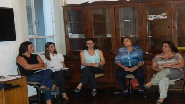 Reunião com empresários de borracharias sobre descarte de pneus