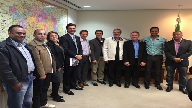 Prefeita Maria Edna se reúne com o Secretário da Habitação Rodrigo Garcia